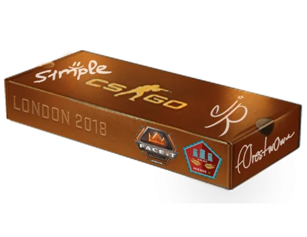 London 2018 Mirage Souvenir Package