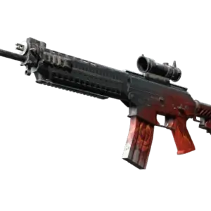 StatTrak™ SG 553 | Darkwing (Battle-Scarred)